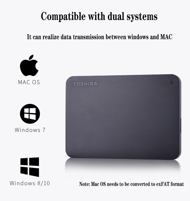 Toshiba new A3 mobile Hard Drive 2TB 2.5 inch USB3.0 high speed storage hard disk HardDrive External Components External Hard Drives  Hard Drive HardDrives  hard disks  harddisk  harddisks