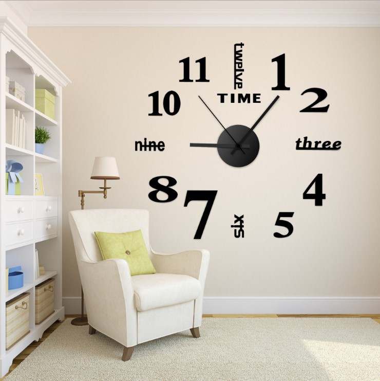 European style living room stylish modern pocket watch DIY clock Creative large-size art wall clock Home & Kitchen > Home Decor > Clocks >  WallClocks WallClock
