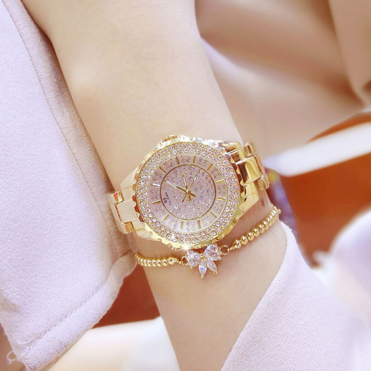 FitDisk New Brand Women Fashion Rhinestone Wristwatch Women Watch Ladies Classic Luxury Quartz Watch  Women Watches  WomenWatche  WomenWatches Bags & Fashion > Women's Fashion Accessories >