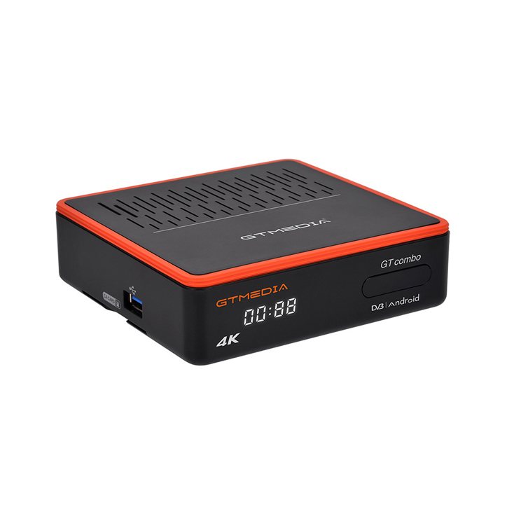 TV BOX GT ComboDVB-S2X+T2 Cable ATSC ISDBT S905X3 GTC Digital TV Receiver Digital TV Receiver