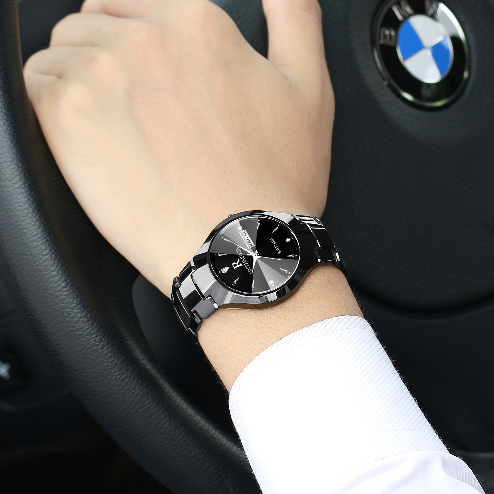 High grade ultra thin tungsten steel quartz waterproof men&apos;s Watch Business Watch men Watch Fashion Accessories > Watches > Men watches > Quartz Watches
