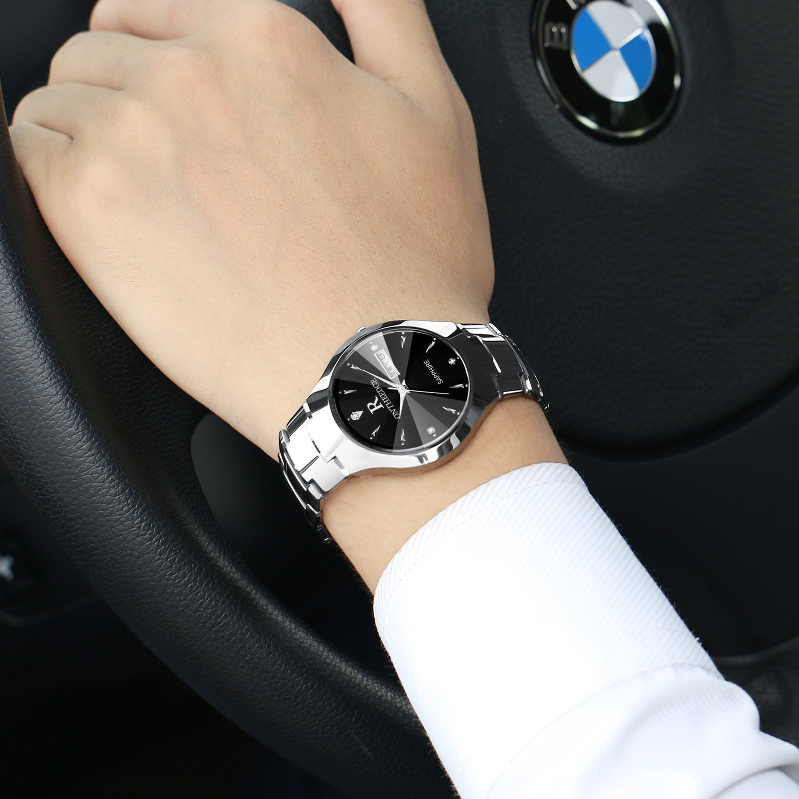 High grade ultra thin tungsten steel quartz waterproof men&apos;s Watch Business Watch men Watch Fashion Accessories > Watches > Men watches > Quartz Watches