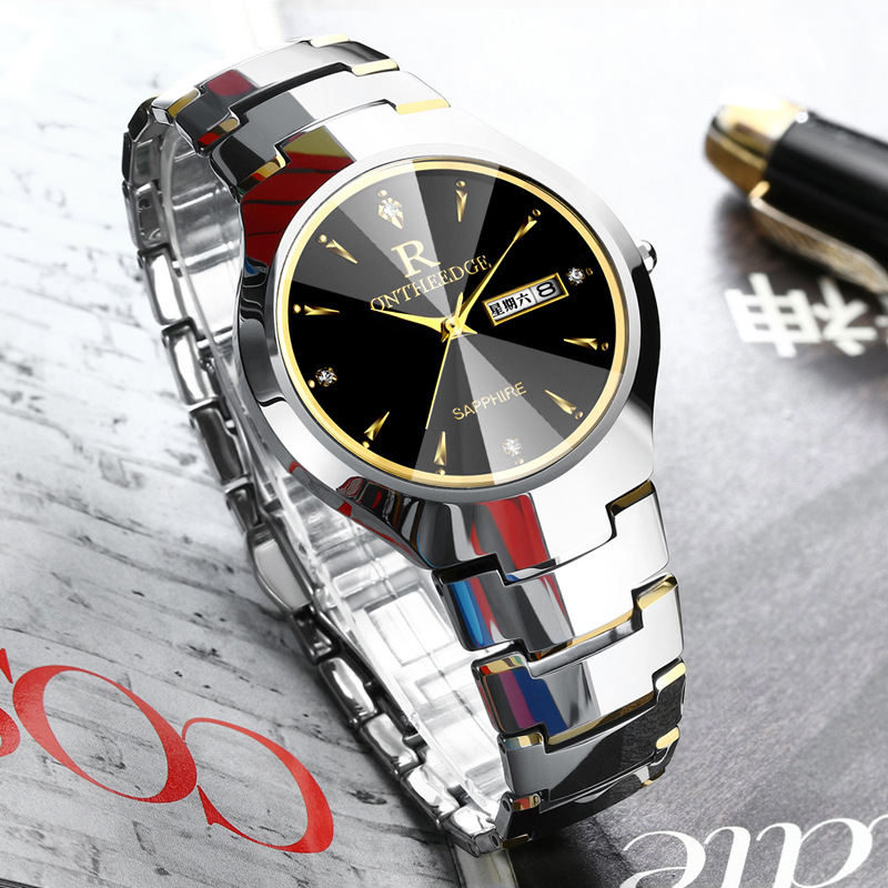 High grade ultra thin tungsten steel quartz waterproof men&apos;s Watch Business Watch men Watch Fashion Accessories > Watches > Men watches > Quartz Watches