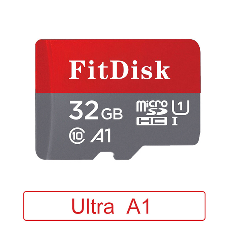 FitDdisk High Speed Class 10 32G Memory Card TF Micro SD Card Red Micro sd C10 Memory Cards