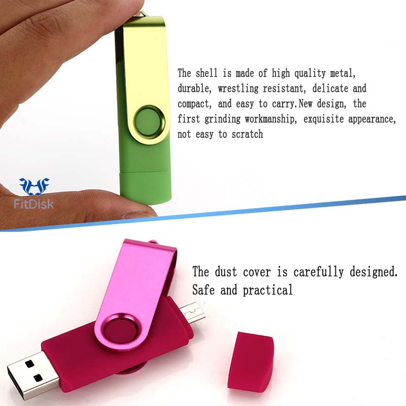 Colour 2 in 1 32G 64G 128G OTG USB Flash Drives  phones Android plug for phones computer Flash Disk flashdisk flash drive pendrive flash disks flashdrive flashdrives flashdrives pen drive memory stick