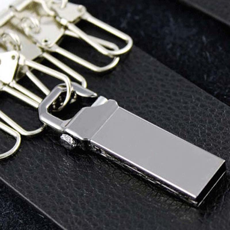 [+2 Free OTG Adapters]Metal rotating flash disk 32G 64G 128G business gifts creative flash disk flashdisk  USB Flash Drives USB Flash Drive U disc pendrive  pen drive Data Storage Memory USB Disk