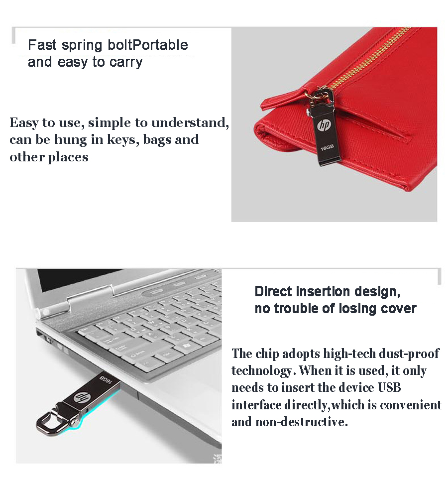 [+2 Free OTG Adapters]Metal rotating flash disk 32G 64G 128G business gifts creative flash disk flashdisk  USB Flash Drives USB Flash Drive U disc pendrive  pen drive Data Storage Memory USB Disk