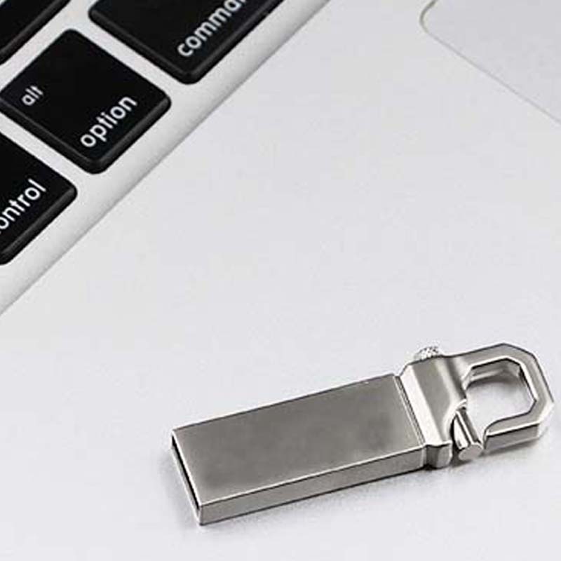 [+2 Free OTG Adapters]Metal rotating flash disk 32G 64G 128G business gifts creative flash disk flashdisk  USB Flash Drives USB Flash Drive U disc pendrive  pen drive Data Storage Memory USB Disk