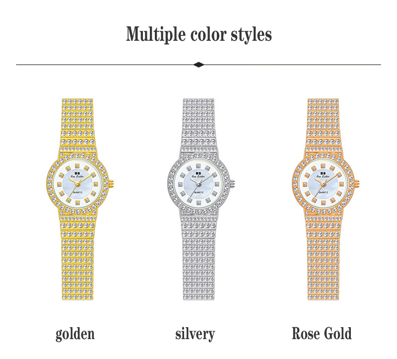 Women Fashion Rhinestone Wristwatch Women Watch Ladies Classic Luxury Quartz Watch  Women Watches  WomenWatches  WomenWatche  Bags & Fashion > Women's Fashion Accessories >
