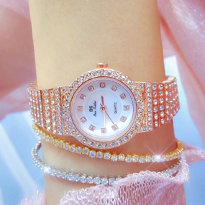 Women Fashion Rhinestone Wristwatch Women Watch Ladies Classic Luxury Quartz Watch  Women Watches  WomenWatches  WomenWatche  Bags & Fashion > Women's Fashion Accessories >