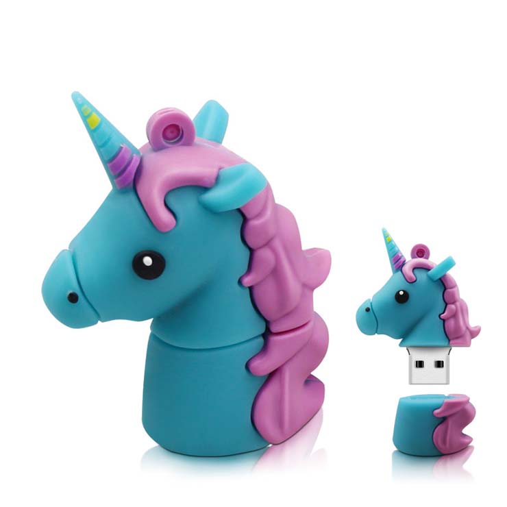 New creative Unicorn PVC cartoon 32g flash disk flashdisk flash drive flashdisks USB Flash Drives  flashdrive  flashdrives pendrive pendrives Computers & Accessories > Data Storage >
