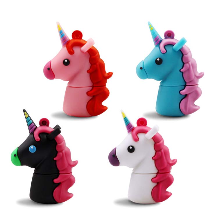 New creative Unicorn PVC cartoon 32g flash disk flashdisk flash drive flashdisks USB Flash Drives  flashdrive  flashdrives pendrive pendrives Computers & Accessories > Data Storage >