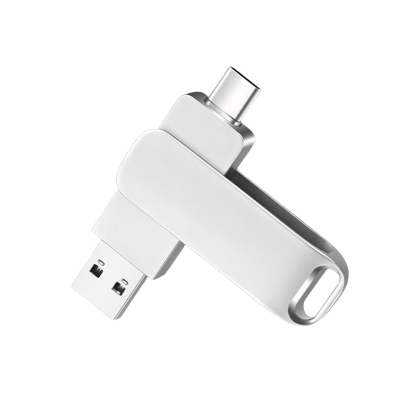 Dual interface type-C computer dual-use USB 3.0 flash drives 32G 64G 128G 256G metal high-speed flash drive flash disk flashdisk flash disks flashdrive pen drive pendrive flashdrives flashdisks 64GB