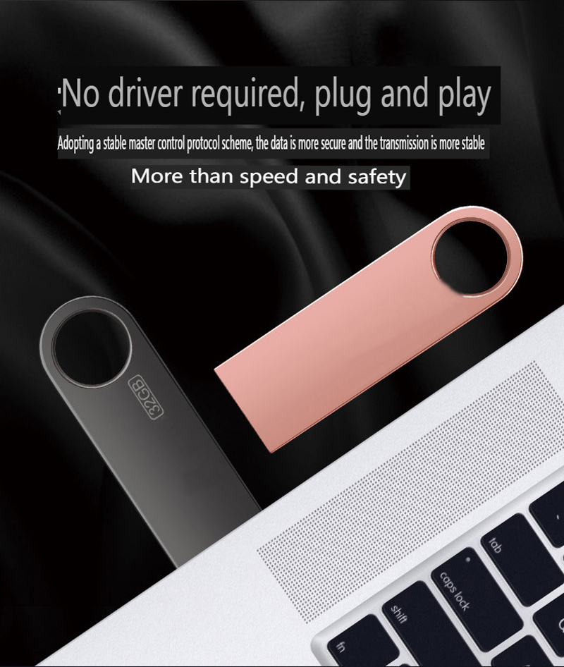 [+2 Free OTG Adapters]Metal 32G 64G 128G USB Flash Drives flash disk flashdisk flash drive pendrive flash disks pen drive USB FlashDrives flashdrive  flashdisks Flash Memory Disk USB Disk Data Storage