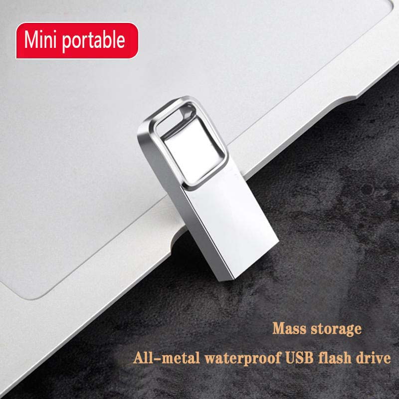 [+ Free OTG Adapters]All Metal 32G 64G 128G 256G USB Flash Drives flash disk pendrive flashdrive flashdisk flash drive flashdrives flashdisks flash disks pen drive pendrive Memory USB Disk 128GB 256GB