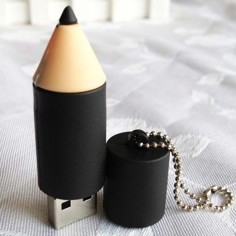 PVC Cartoon pencil high-speed 32G 64G 128G 256G USB Flash Drives flash disk pendrive flashdrive flashdisk flash drive flashdrives flashdisks flash disks pen drive pendrive Memory USB Disk Data Storage