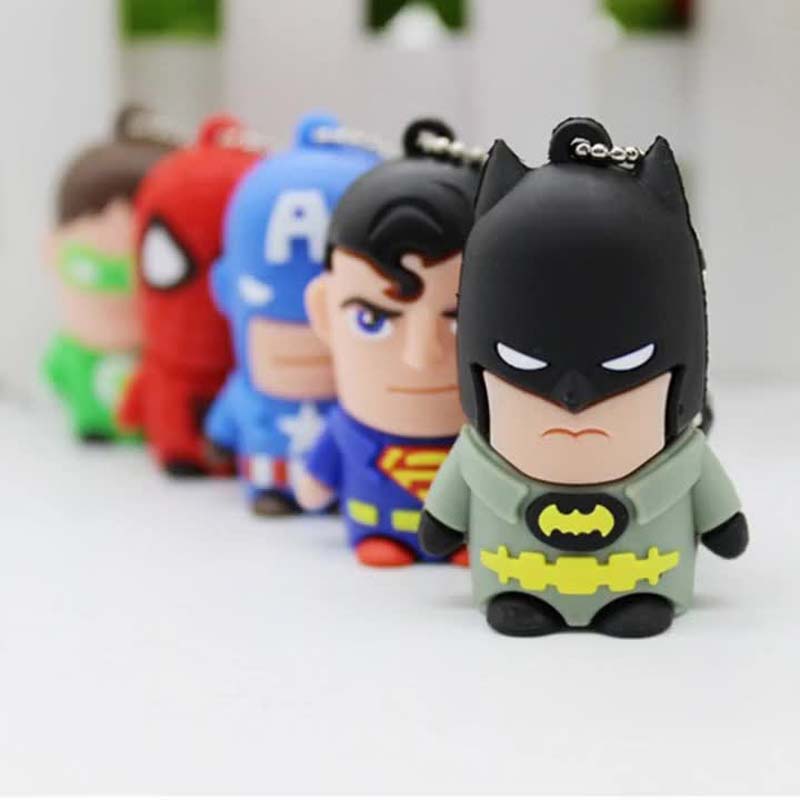 Avengers Lovely Gift 32G 64G USB Flash Drives 128G 256G flash disk pendrive flashdrive flashdisk flash drive flashdrives flashdisks flash disks pen drive pendrive Memory USB Disk Data Storage