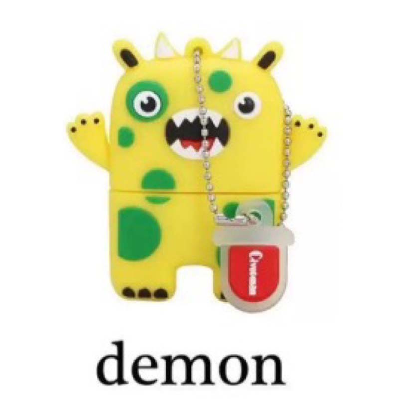 Manufacturer PVC cute cartoon doll USB flash drives 32G 64G 128G 256G animal shaped flash drive DIY personalized flash disk gift wholesale flash disks pen drive pendrive flashdrives flashdisks