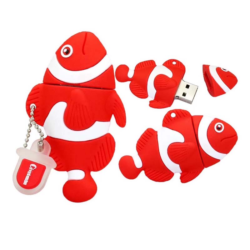 Manufacturer PVC cute cartoon doll USB flash drives 32G 64G 128G 256G animal shaped flash drive DIY personalized flash disk gift wholesale flash disks pen drive pendrive flashdrives flashdisks