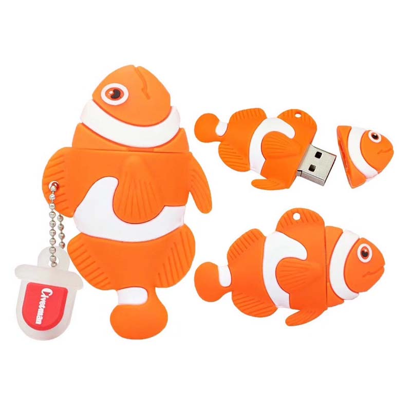 Manufacturer PVC cute cartoon doll USB flash drives 32G 64G 128G 256G animal shaped flash drive DIY personalized flash disk gift wholesale flash disks pen drive pendrive flashdrives flashdisks