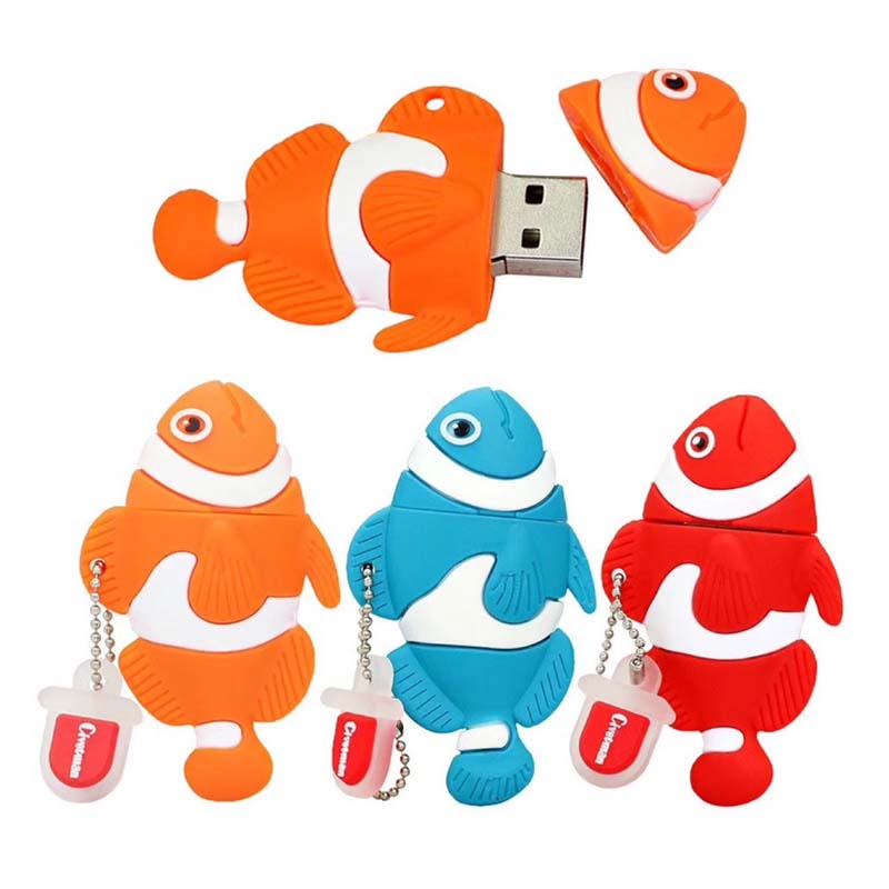 Manufacturer PVC cute cartoon doll USB flash drives 32G 64G 128G 256G animal shaped flash drive DIY personalized flash disk gift wholesale flash disks pen drive pendrive flashdrives flashdisks