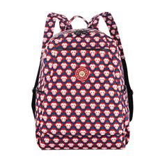 Mummy Maternity Backpack Large Capacity Mom Baby Diaper Backpack Bag Nappy Diaper Baby school Bag 6072# 04# Red Monkey 29*15.5*39cm