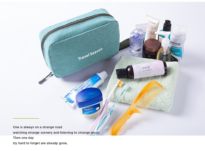 Personality Waterproof Foldable Hanging Travel Washing Cosmetic Makeup Toiletries Storage bag