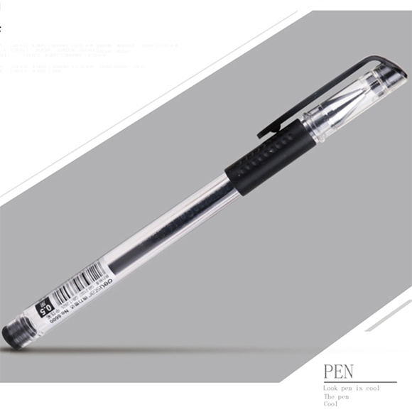 12pcs Dry quickly 0.5mm Writing Point Replaceable Gel Ink Ballpoint pen for Office Student