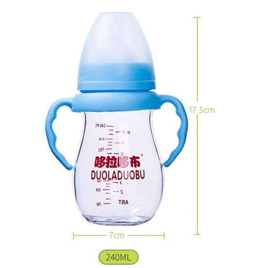 Glass Closer to Nature Standard Mouth nipple Baby’s milk fruit Feeding nursing Bottles cup