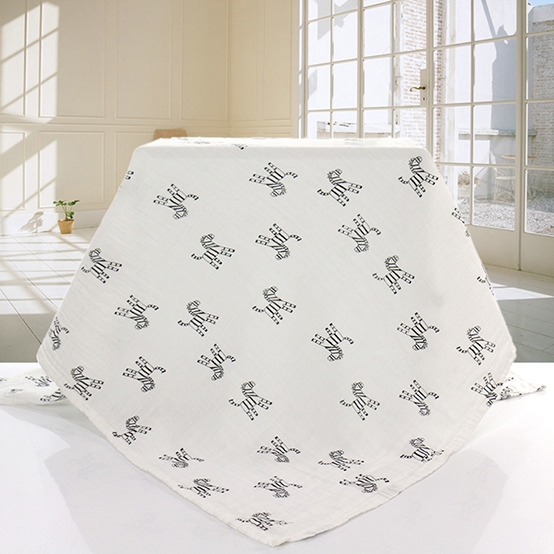 Double-sided Double layers muslin Gauze 100% cotton Newborn baby Child bath towel blanket quilt