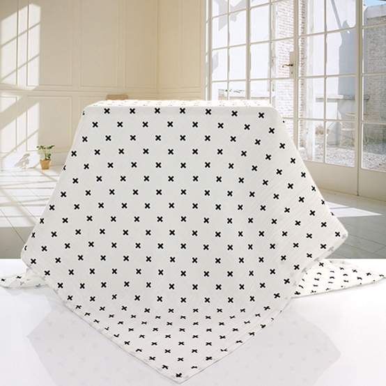 Double-sided Double layers muslin Gauze 100% cotton Newborn baby Child bath towel blanket quilt