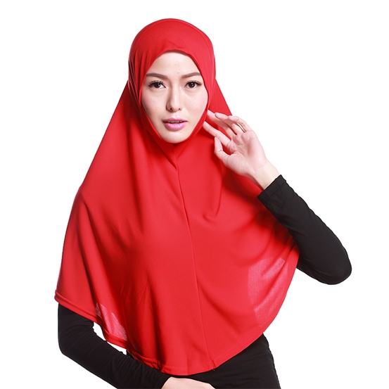 80cm long Crystal linen cloth full cover Stretch Elastic Adjustable Fashion Islamic Hijab