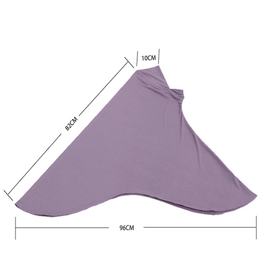80cm long Crystal linen cloth full cover Stretch Elastic Adjustable Fashion Islamic Hijab