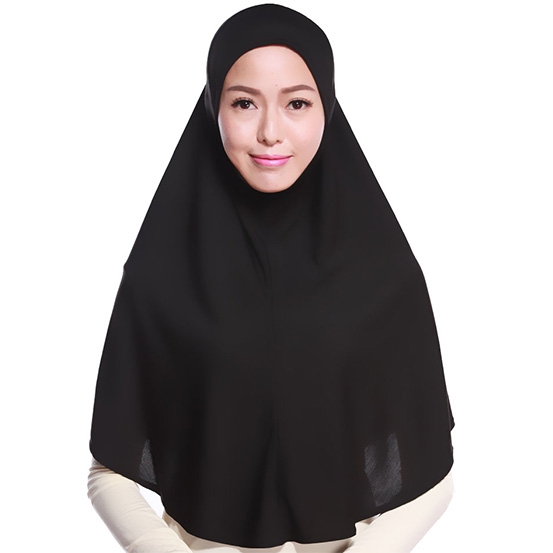 80cm long Crystal linen cloth full cover Stretch Elastic Adjustable Fashion Islamic Hijab