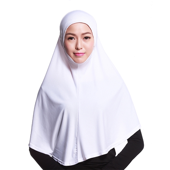 80cm long Crystal linen cloth full cover Stretch Elastic Adjustable Fashion Islamic Hijab
