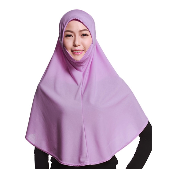 80cm long Crystal linen cloth full cover Stretch Elastic Adjustable Fashion Islamic Hijab