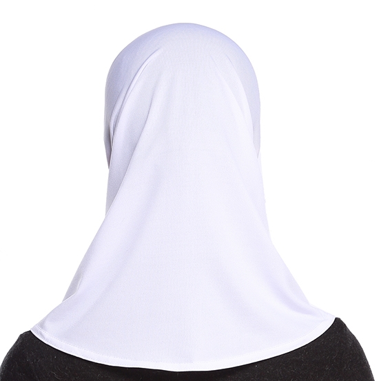 Mini Scarf Crystal linen full cover Stretch Elastic Adjustable Fashion Islamic Muslim Hijab