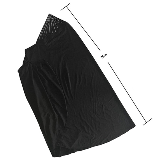Ice fabric full cover outer Fashion Islamic Muslim Hijab with Hot-fix Rhinestones