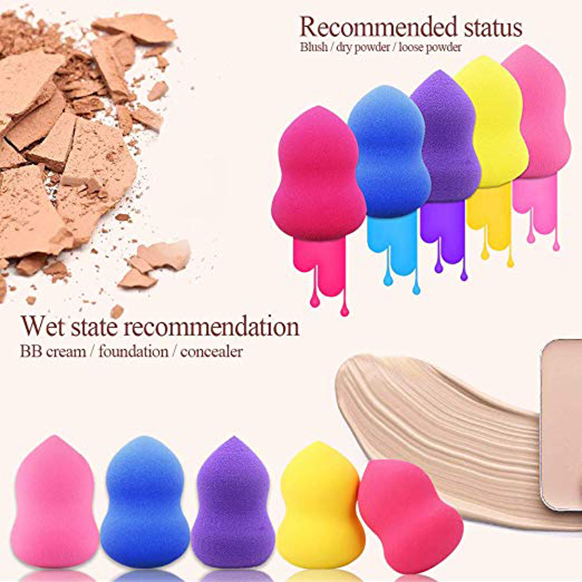 Gourd shape Q soft Makeup sponge egg tools cosmetic puff blender