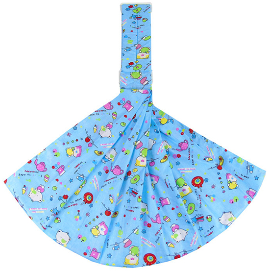 Comfortable and soft cotton traditional Baby Carrier Infant Kids Shoulders Carry Kangaroo Sling Wrap