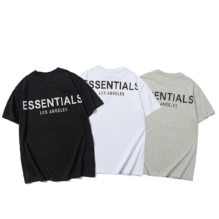 Essentials double-line FOG minority tide brand American loose men's cotton short-sleeved high street t-shirt