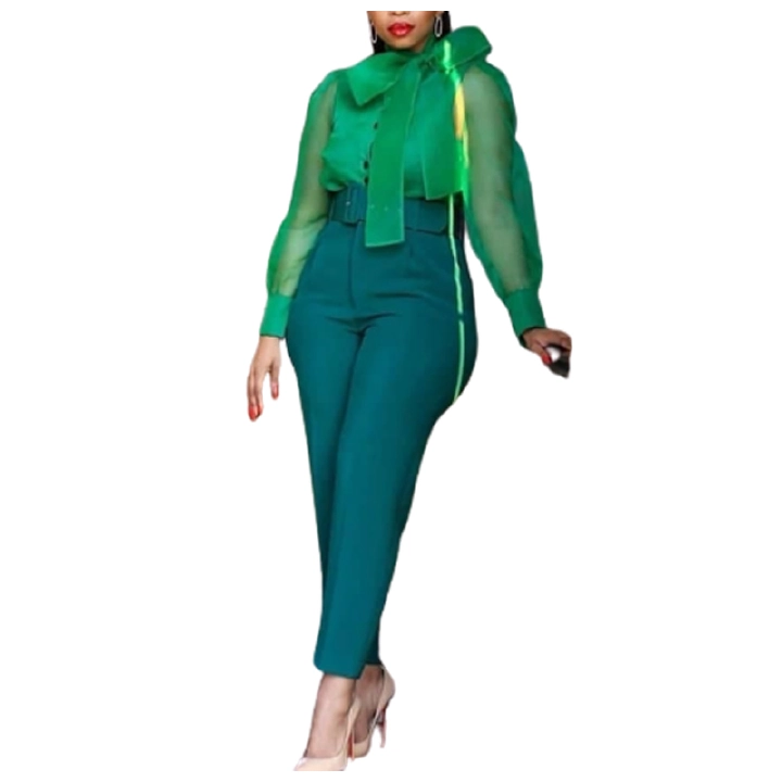 Spring/summer high-waisted casual trousers slim slim suit pants ladies long pants autumn professional pants