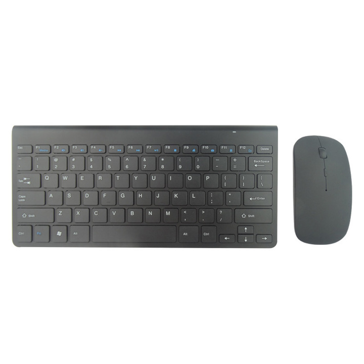 Ultra-thin mini keyboard and mouse set Keyboard and mouse set Local gold desktop notebook set