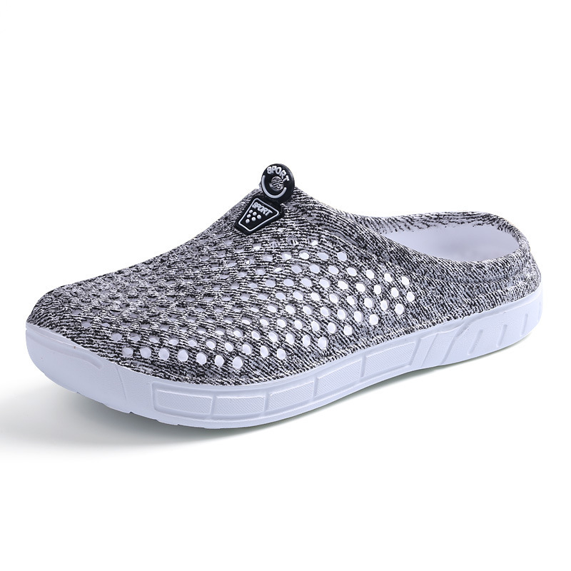 SLS home comfort summer large size women's beach shoes hole shoes non-slip breathable slippers