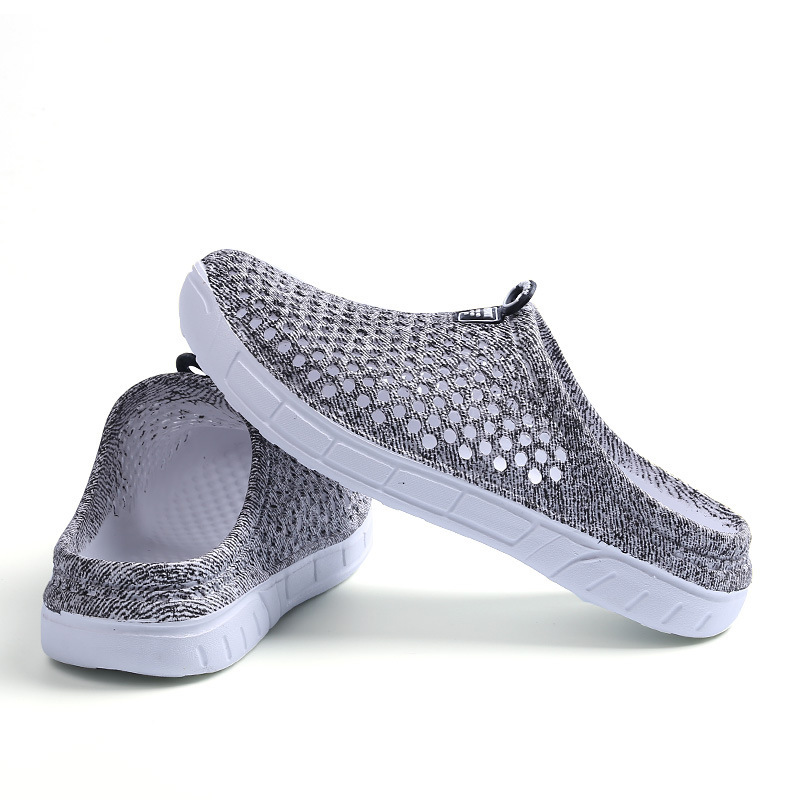 SLS home comfort summer large size women's beach shoes hole shoes non-slip breathable slippers
