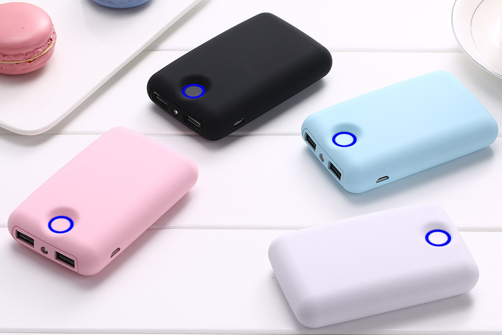 Plastic rubber oil T50 private mode mobile power supply