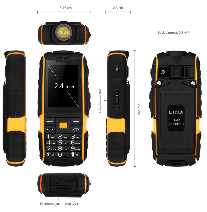 Long standby, three anti-mobile phones, old man machine