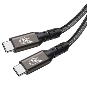 USB4 data cable is compatible with Type C double-head charging 8K ...