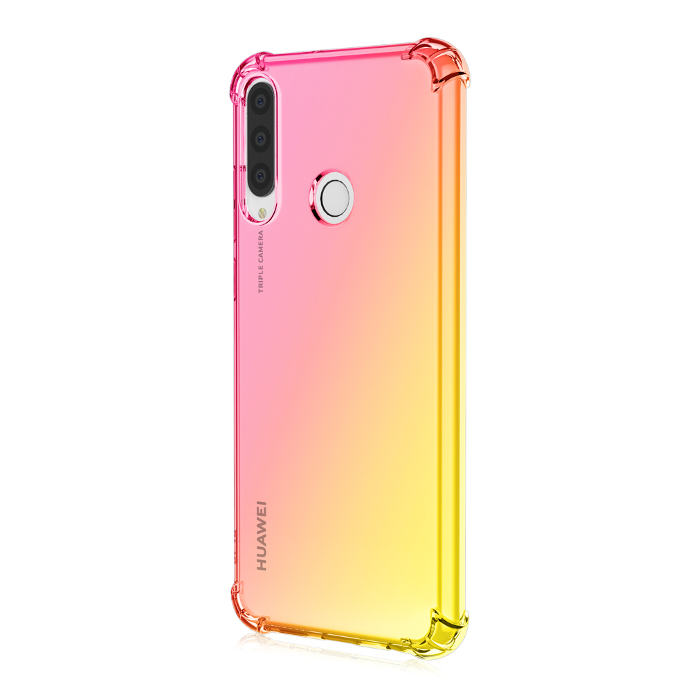 For Huawei Y6P Y6S Y6 Prime 2019 case Gradient Four corners Anti-fall TPU Phone case