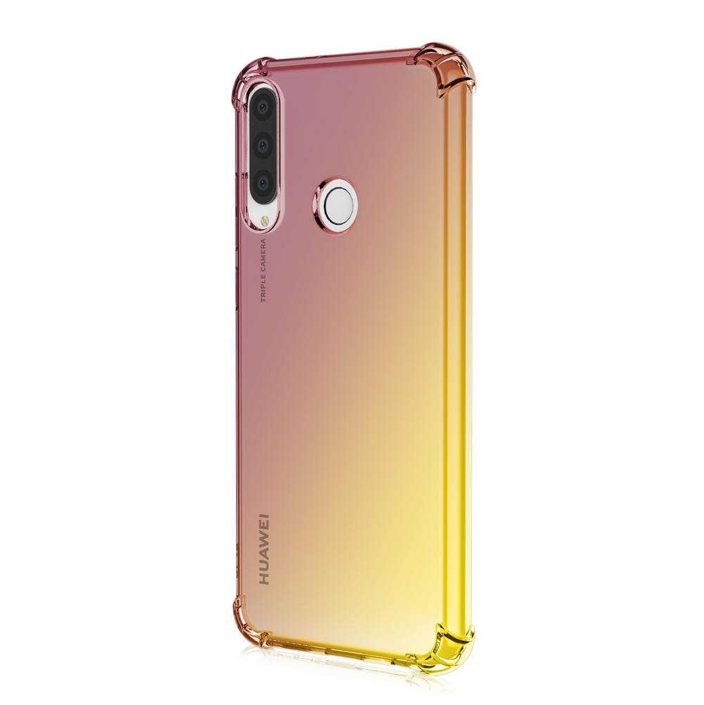 For Huawei Y6P Y6S Y6 Prime 2019 case Gradient Four corners Anti-fall TPU Phone case